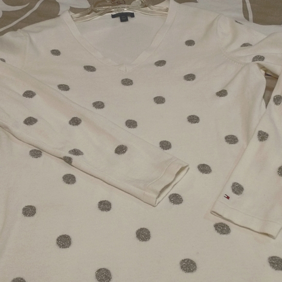 Vintage Tommy Hilfiger pullover polka dot sweater - Picture 3 of 7